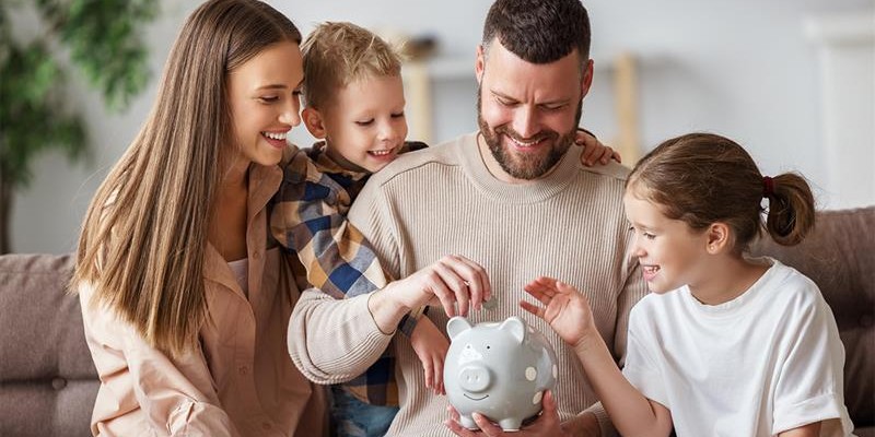 Famílias a poupar