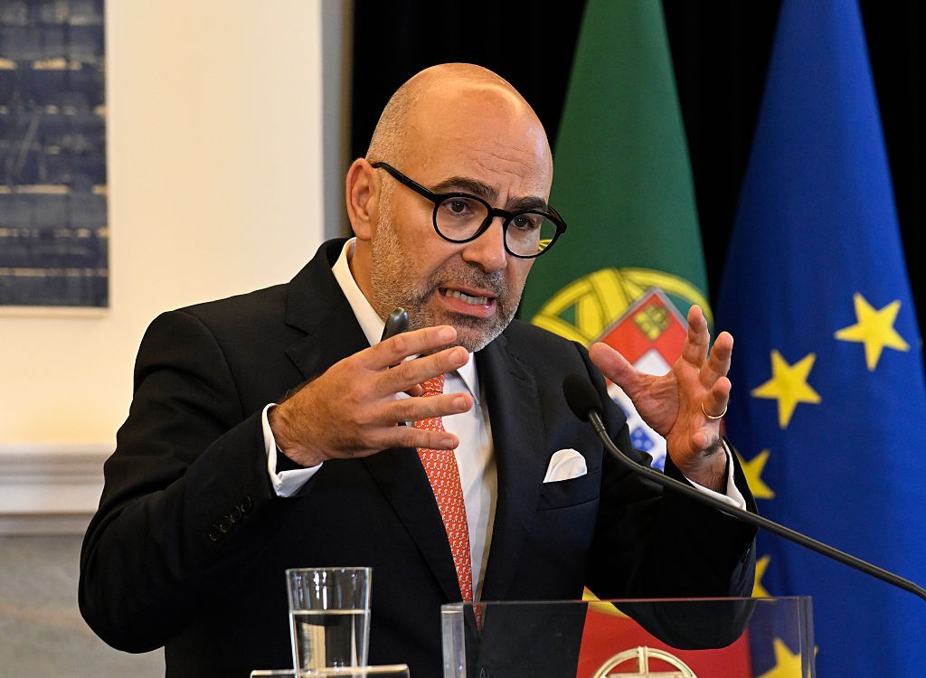 Miguel Pinto Luz, ministro das Infraestruturas e Habitação Novo aeroporto de Lisboa