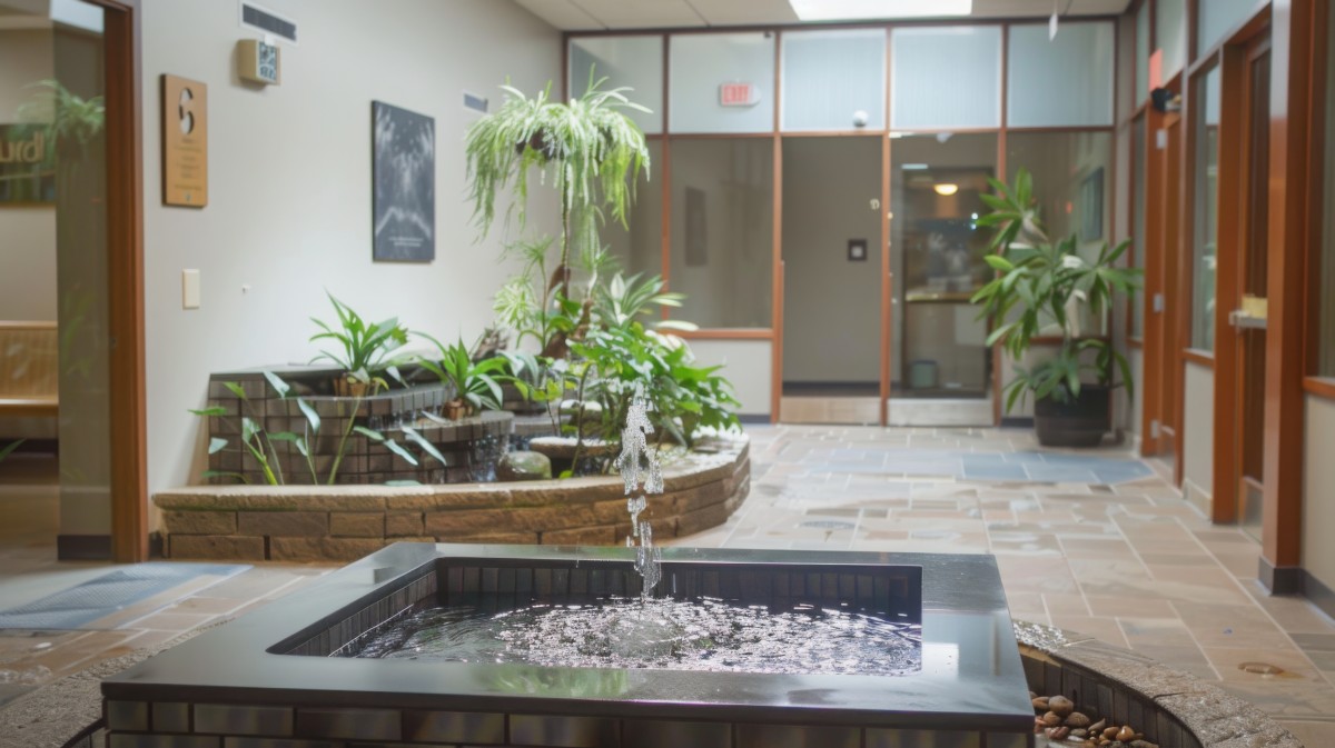 jardim interior