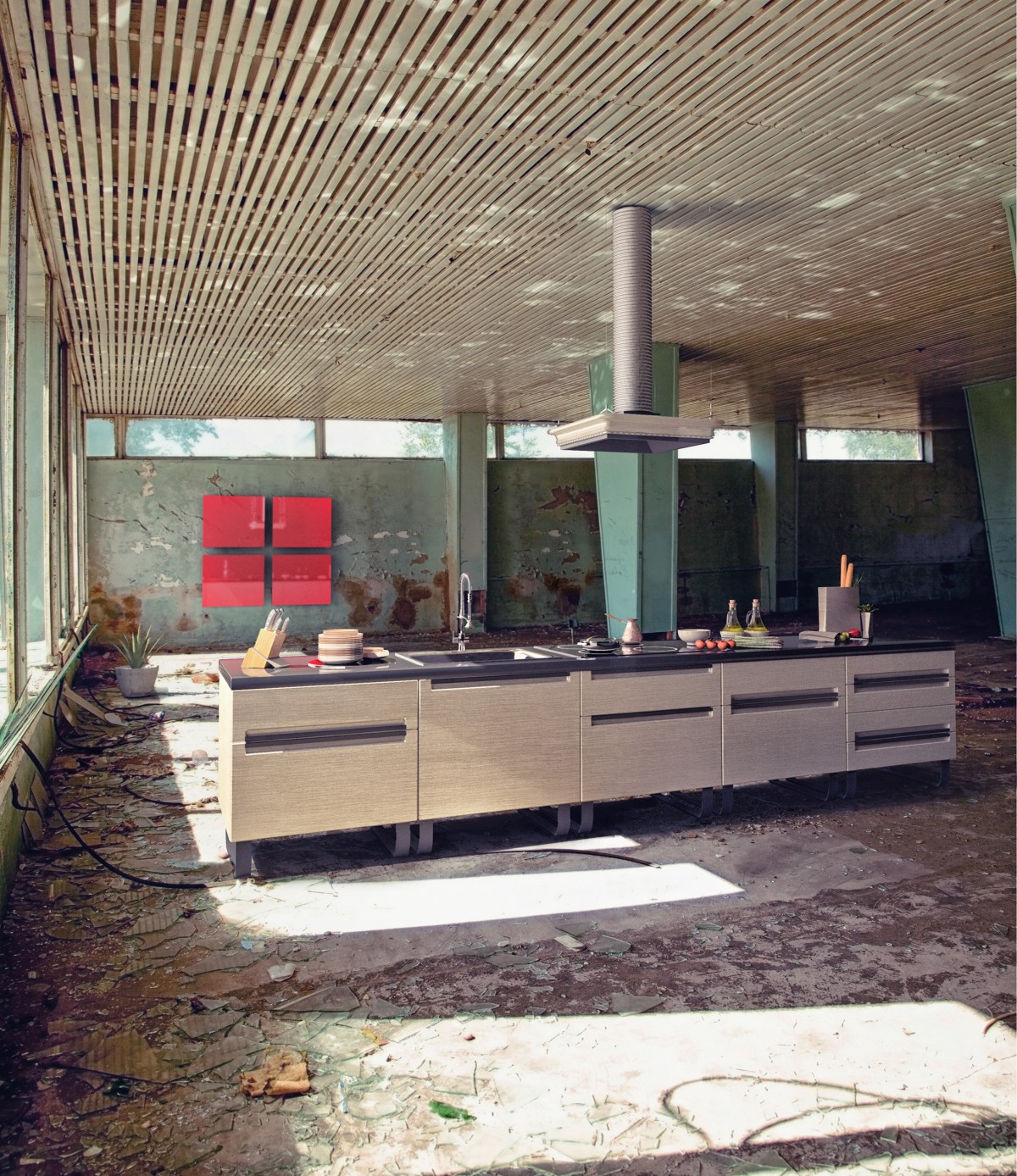 mudar o layout da casa