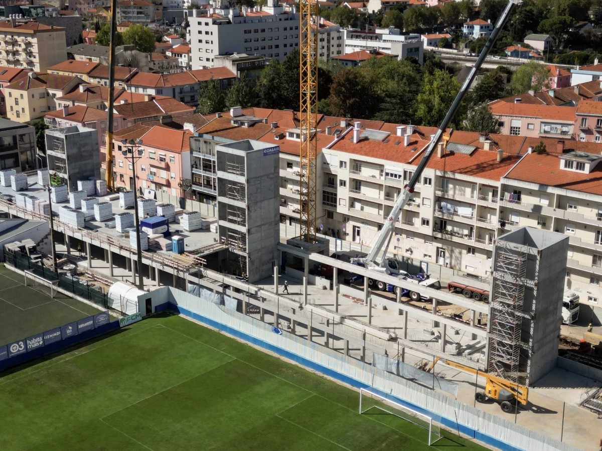 Construção de residências universitárias
