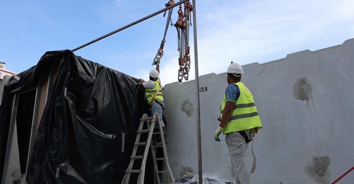 Construção modular em Lisboa