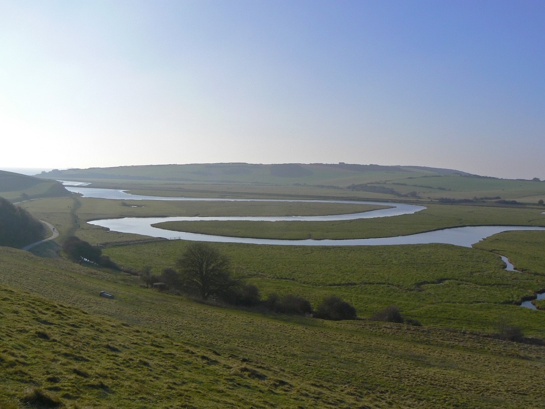 Cuckmere Haven em Sussex