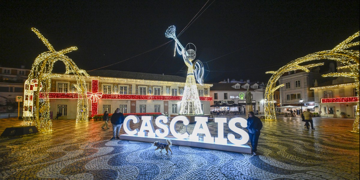 Cascais Christmas lights 2025