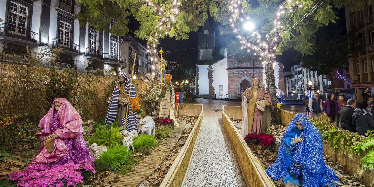 Christmas lights in Portugal 2025