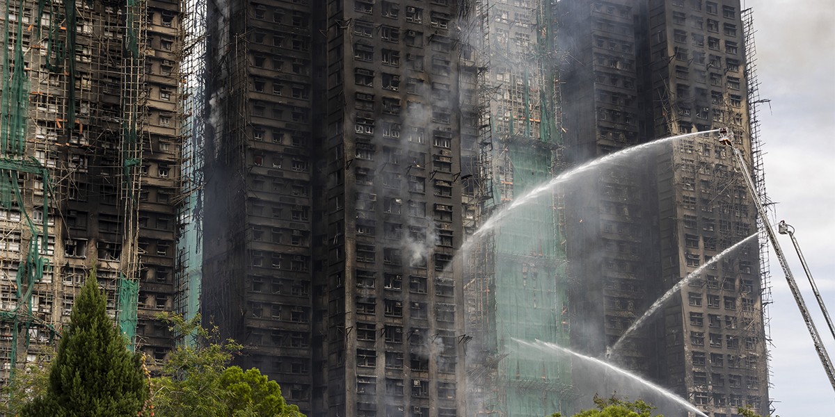Incêndio em Hong Kong
