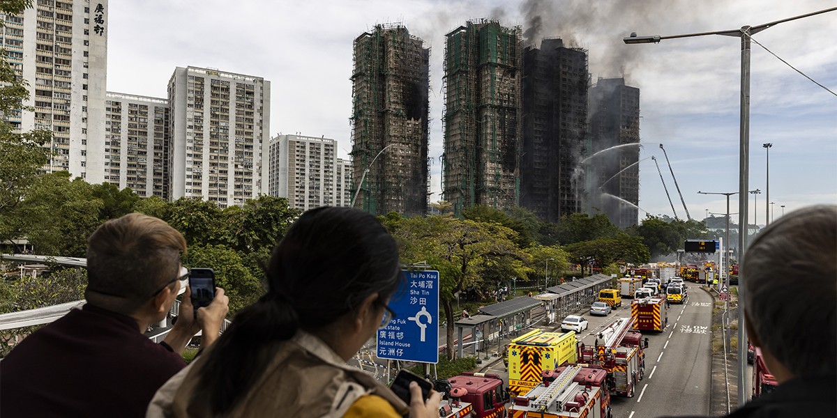 Incêndio em Hong Kong