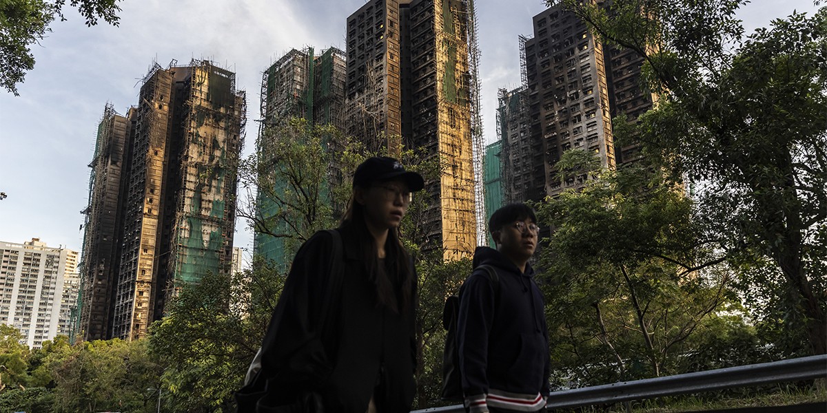 Incêndio em Hong Kong
