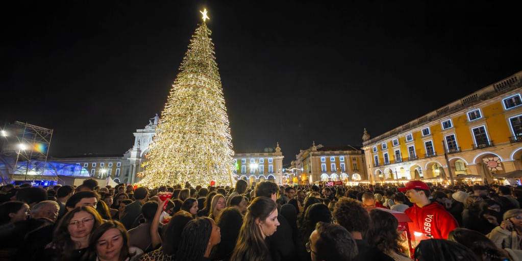Luzes de Natal em Lisboa
