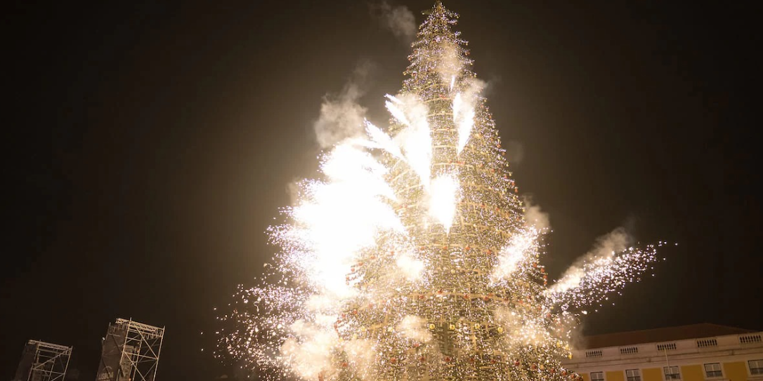 Luzes de Natal em Lisboa