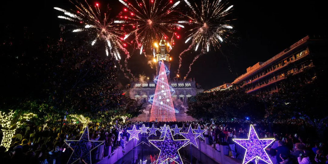 Luzes de Natal no Porto