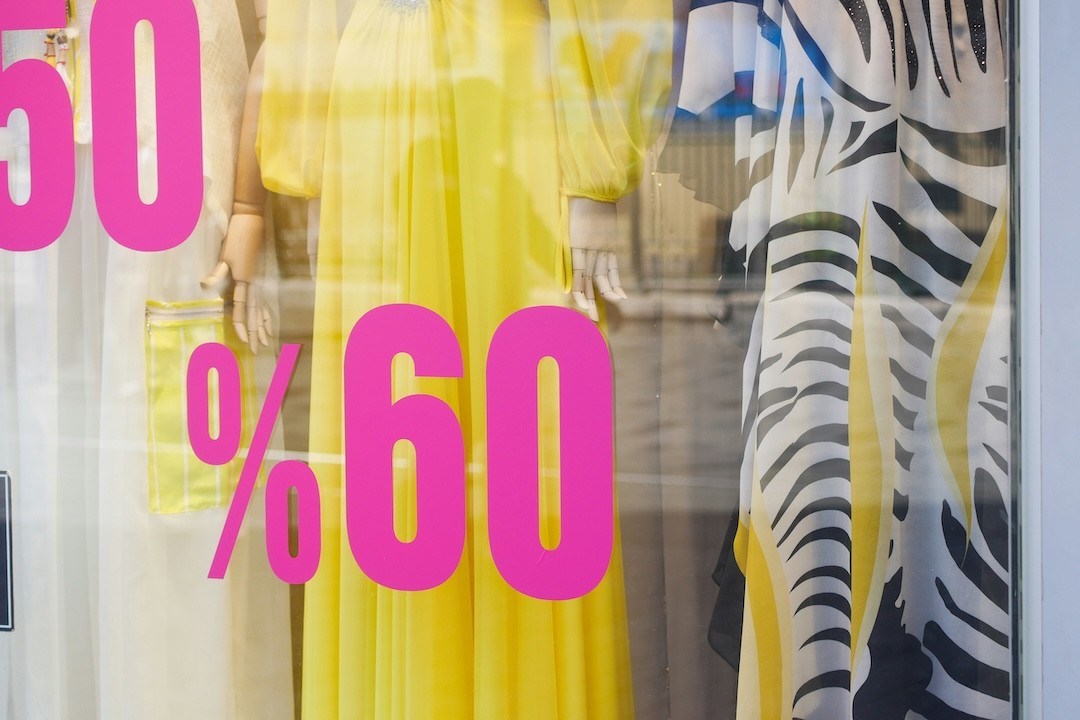 percentagens de desconto