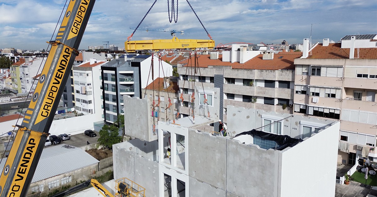 Projeto de construção modular em Benfica