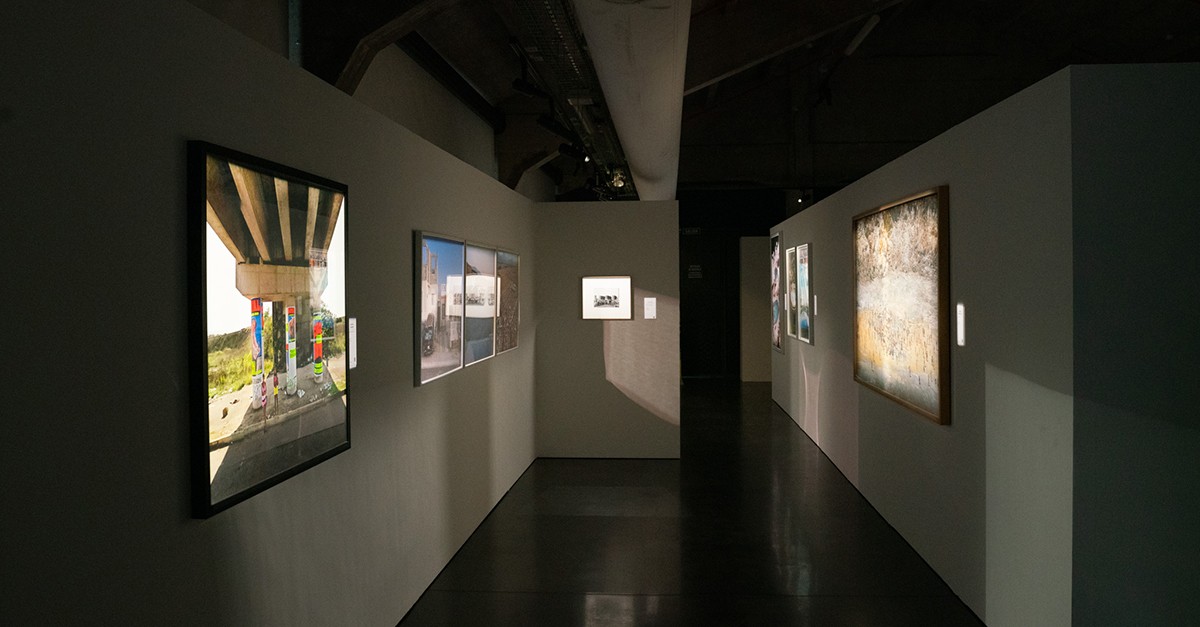 Parte das obras do idealista expostas