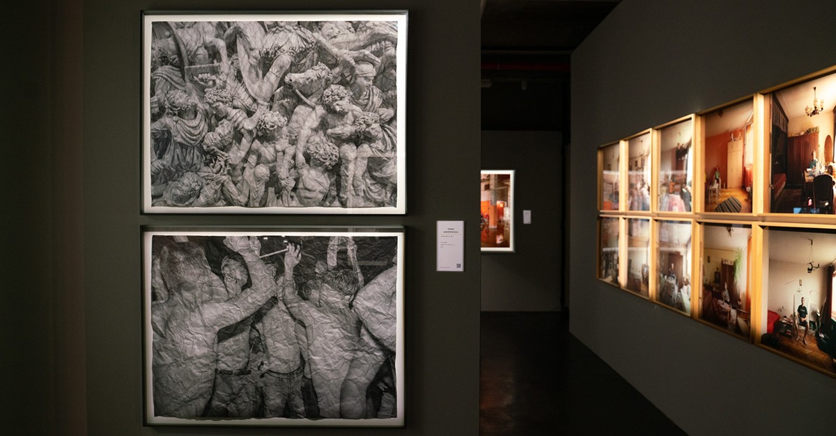 Parte dos acervos expostos na Serrería belga