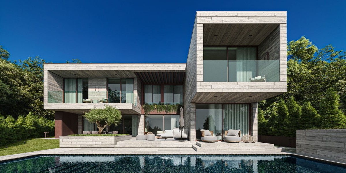 casa de luxo com piscina