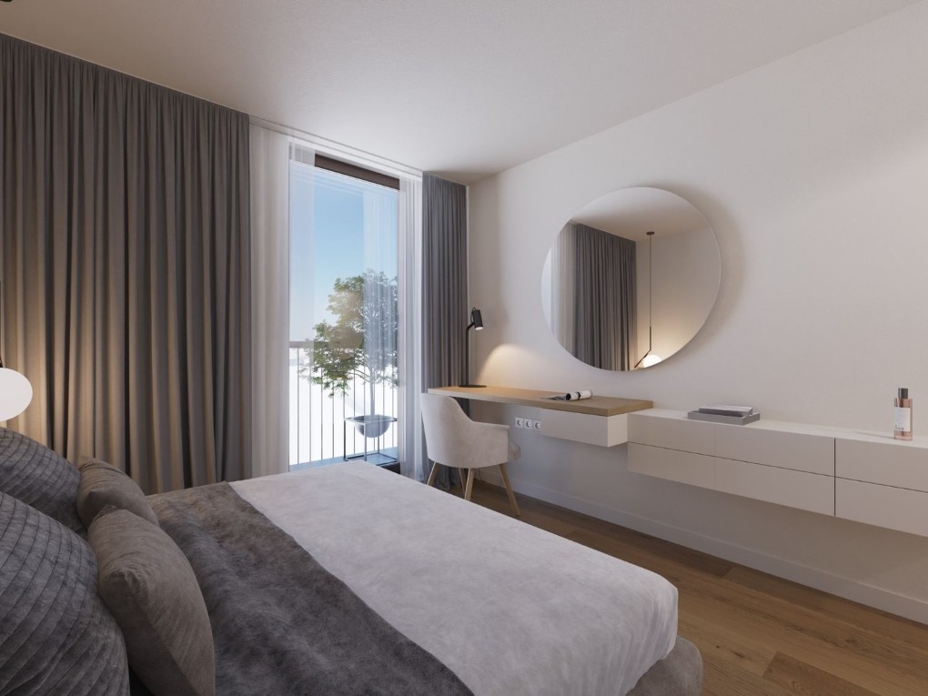 Apartamentos com boas áreas