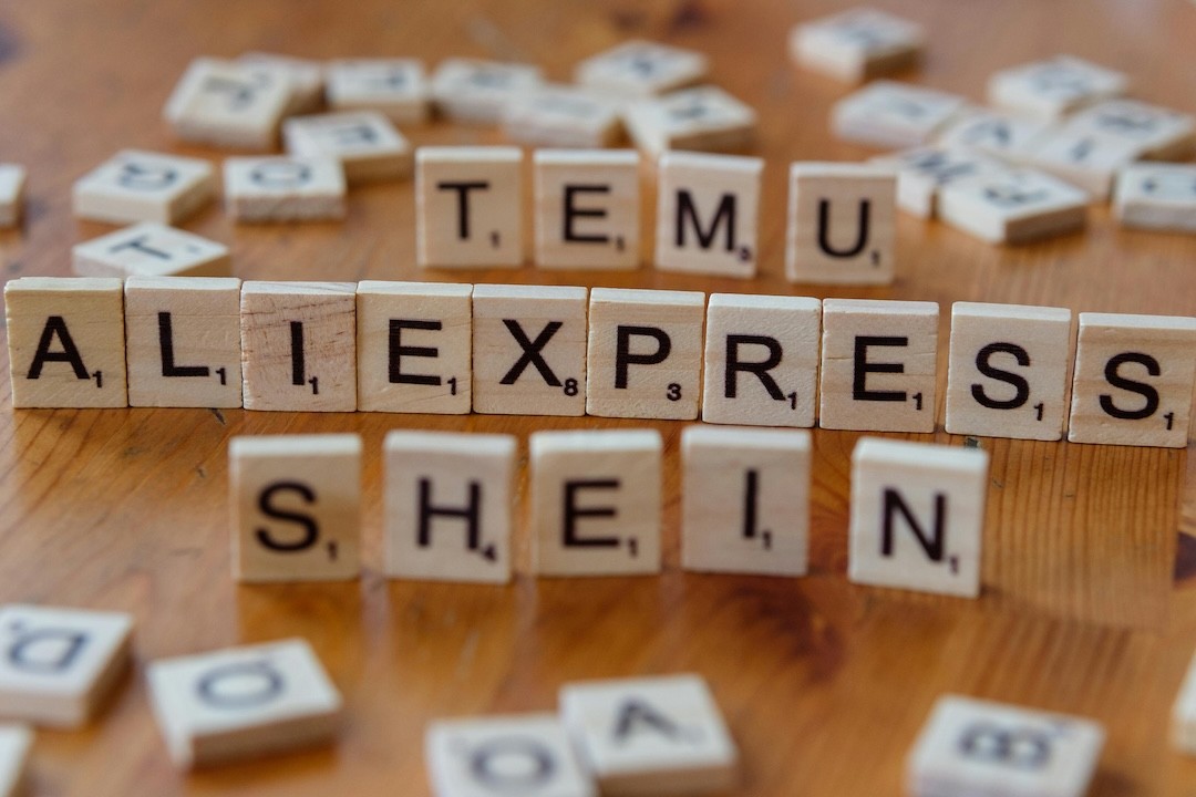 nomes de Temu, Ali Express e Shein