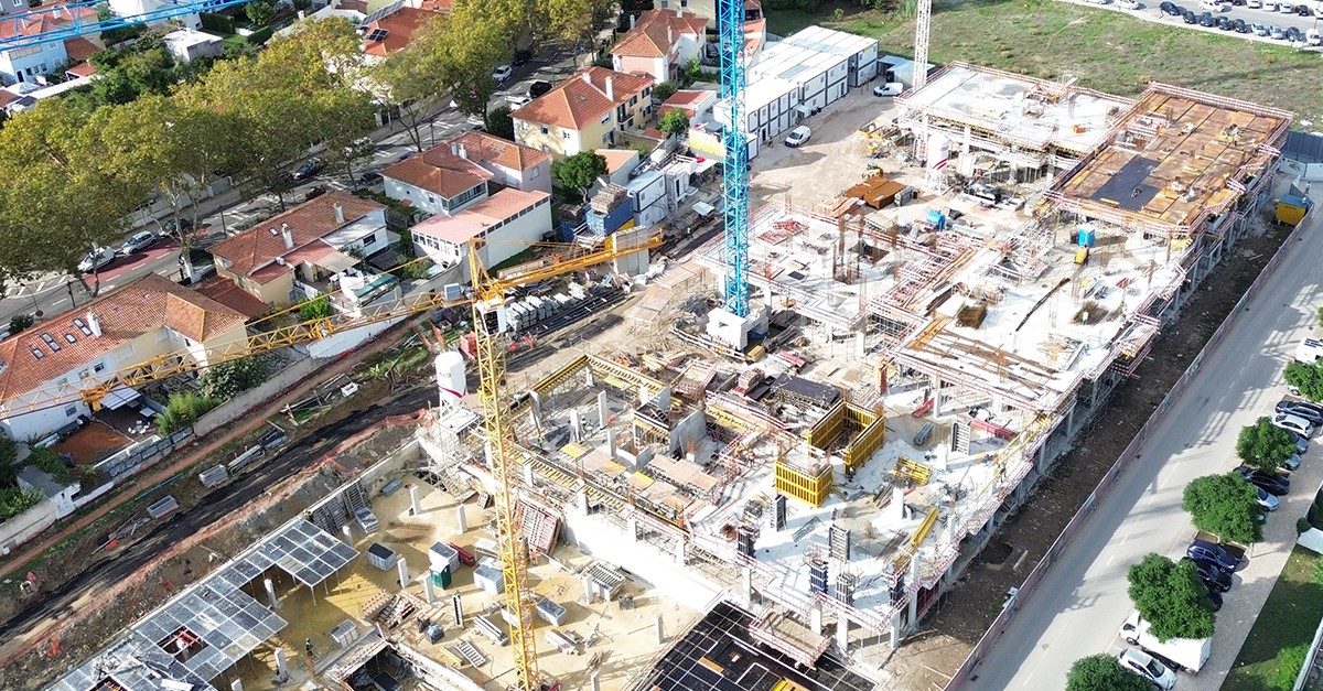 Construção de casas em Portugal