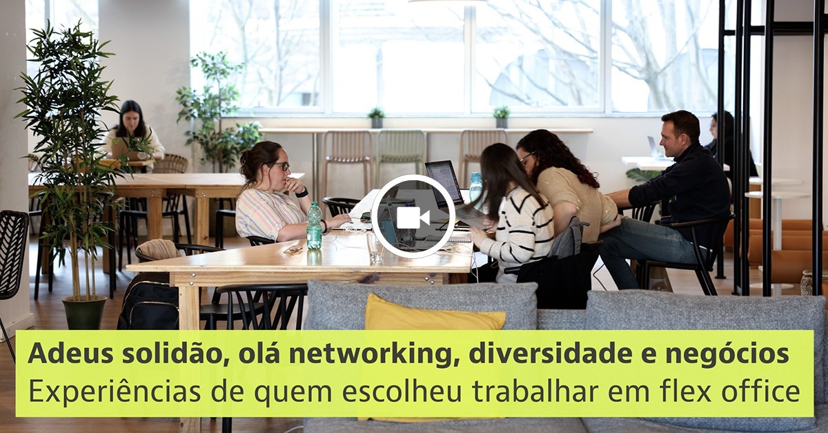Escritórios e trabalho flexível