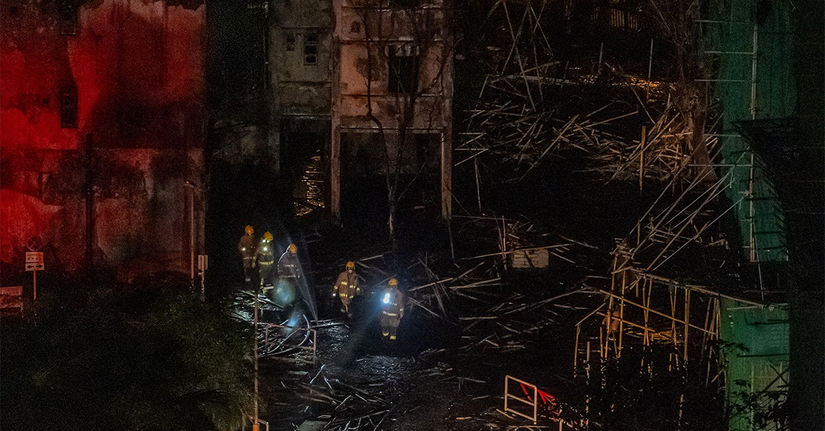 Incêndio em Hong Kong