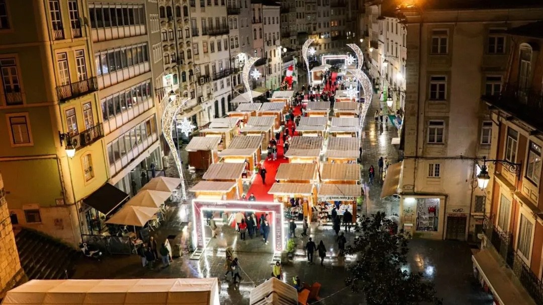 mercados de Natal em Coimbra
