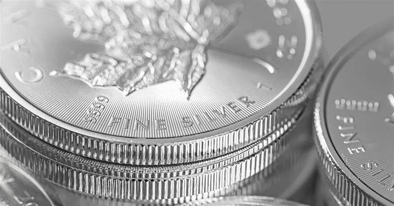 Preço da prata a subir