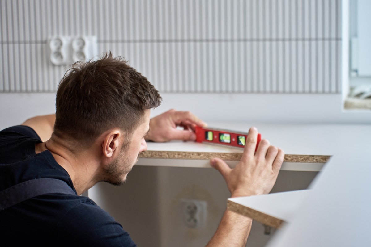 mudar bancada cozinha