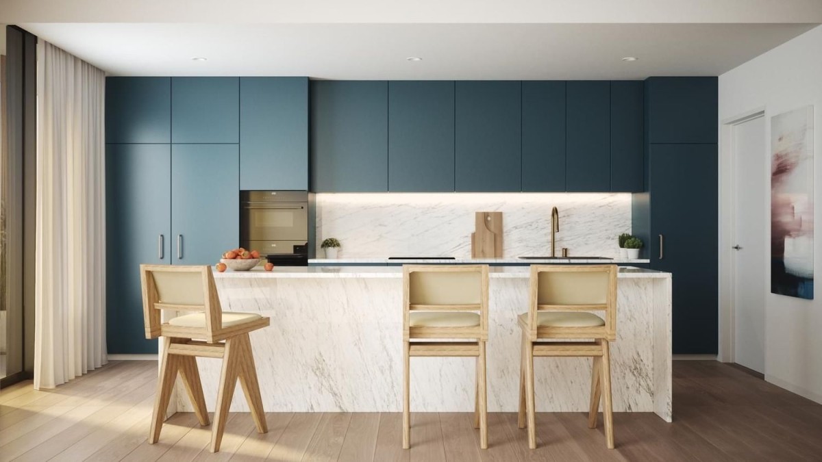 cozinha equipada moderna