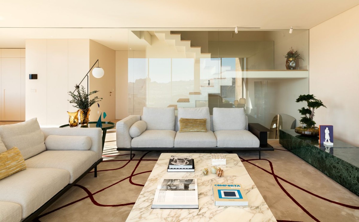 sala de estar de luxo