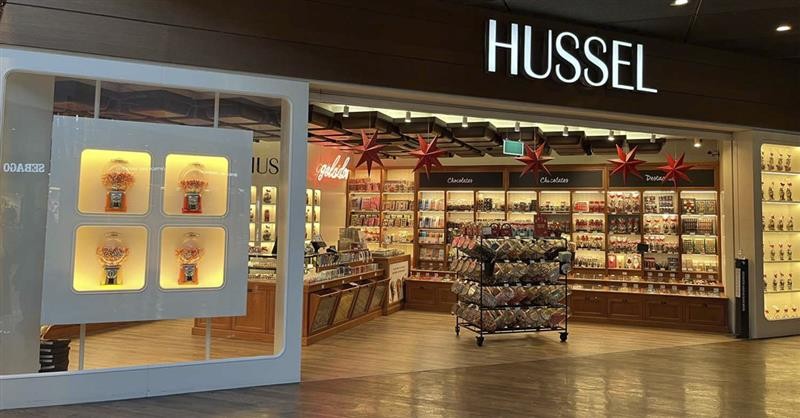 Fecho de lojas de chocolate