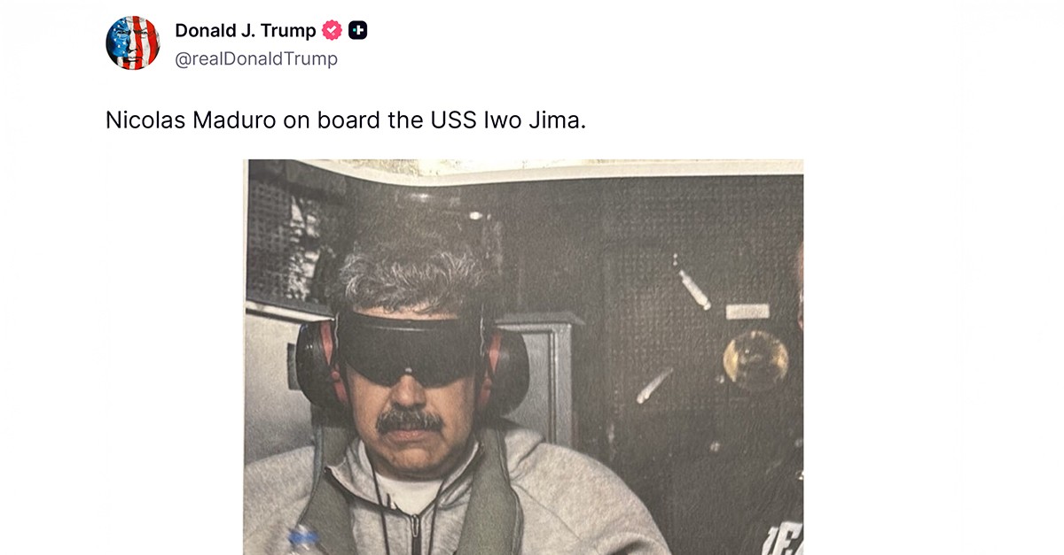 Nicolás Maduro detido