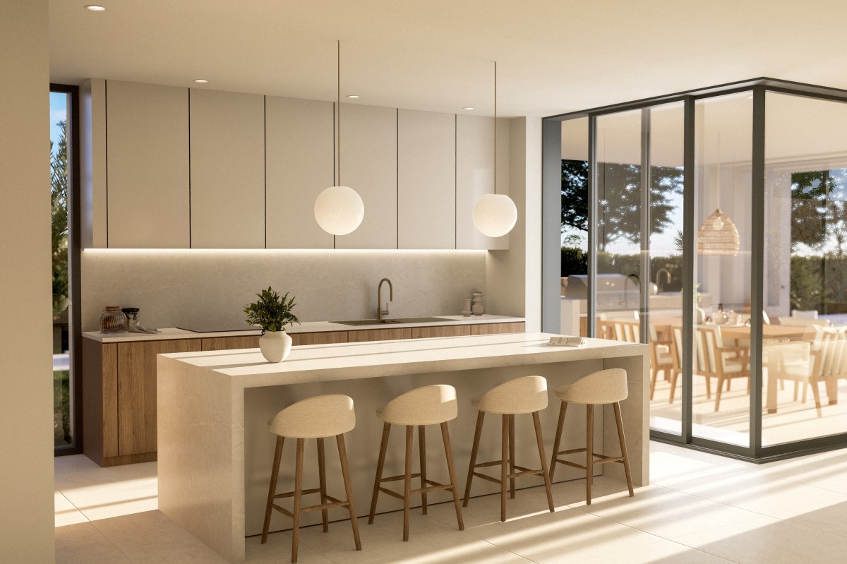 cozinha equipada moderna