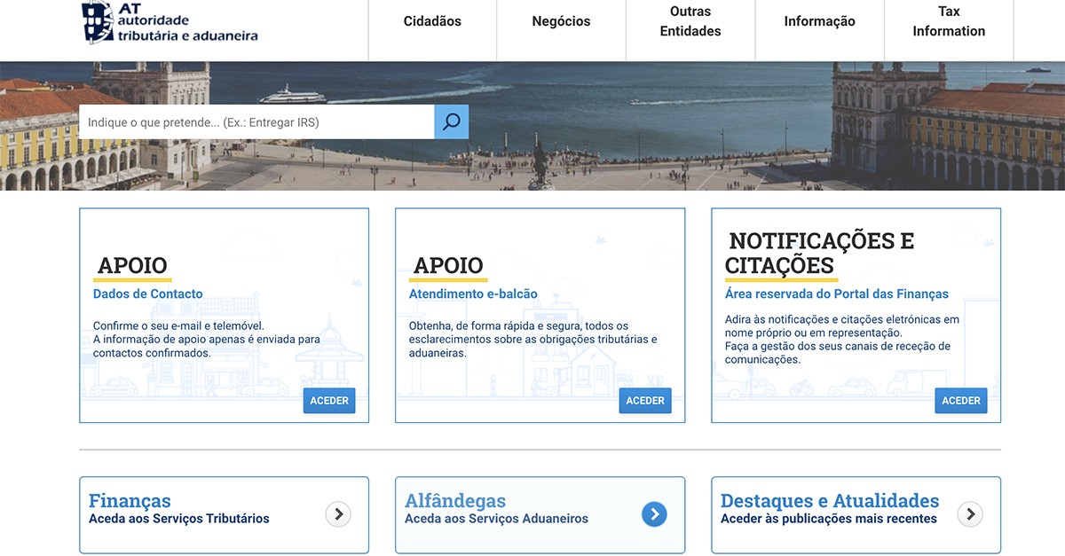 Portal das Finanças