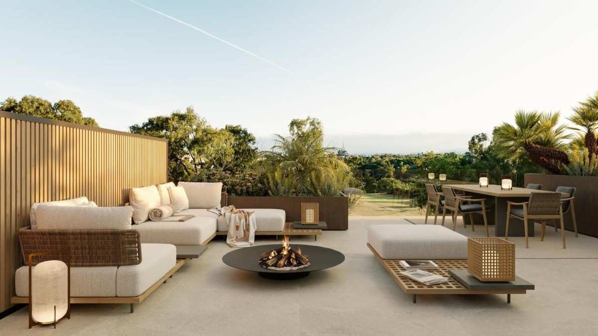 zona exterior de luxo