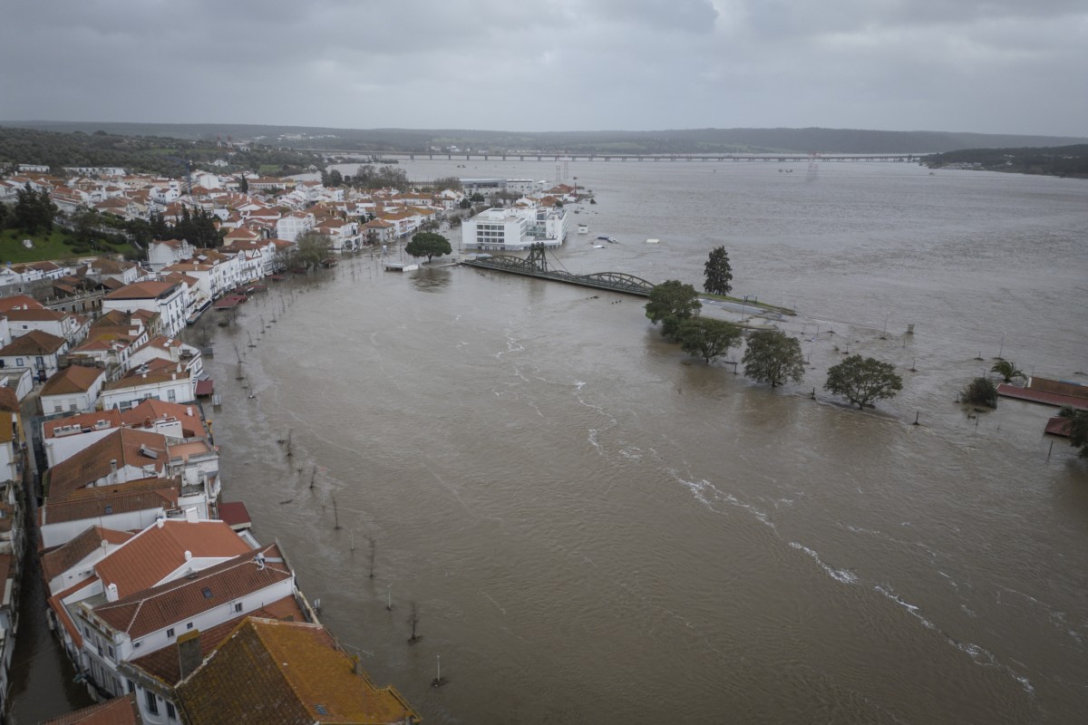 Mau tempo em Portugal
