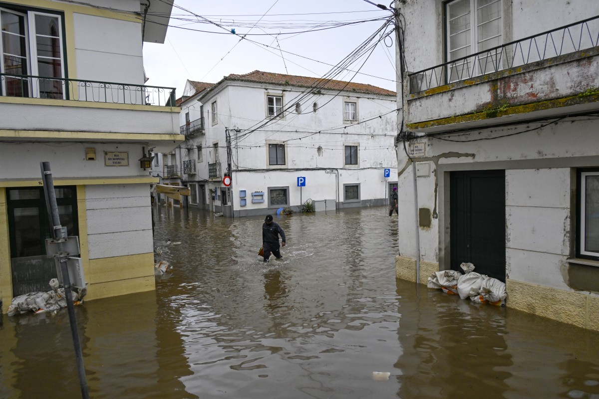Mau tempo em Portugal