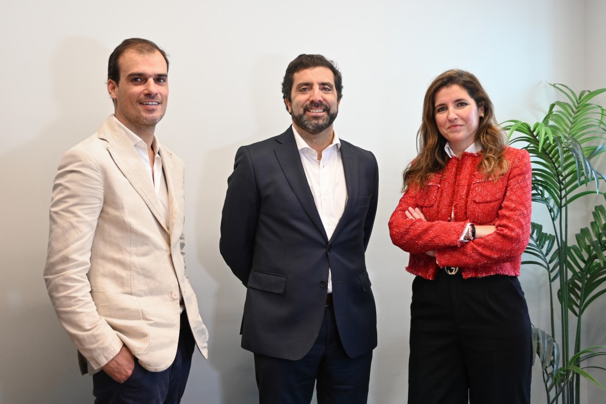 Rodrigo Canas, Pedro Valente e Raquel Arnaut.