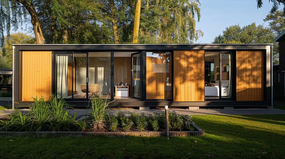 Construção modular de luxo