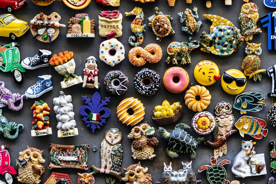 ímanes do frigorífico 