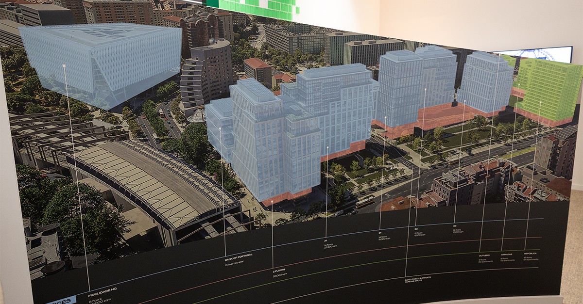 Maquete do projeto EntreCampos