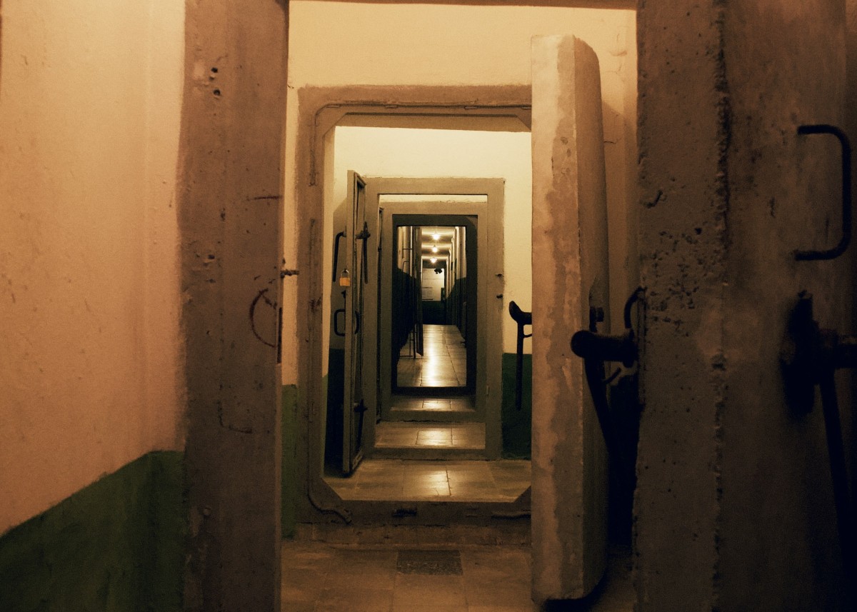 interior de um bunker