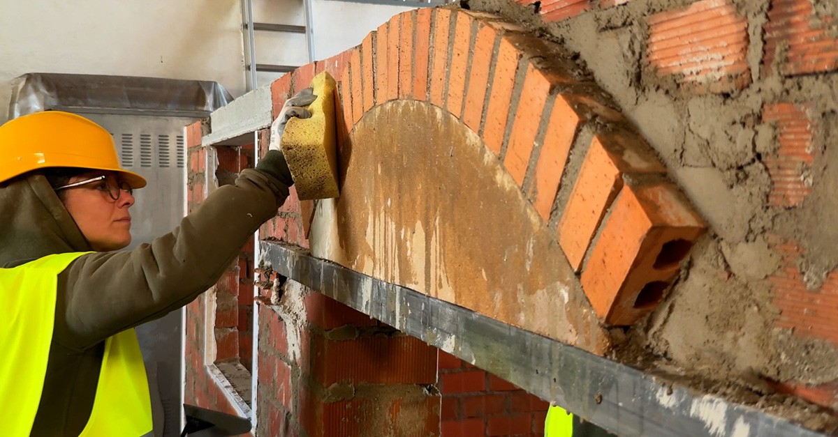 mulheres na construção