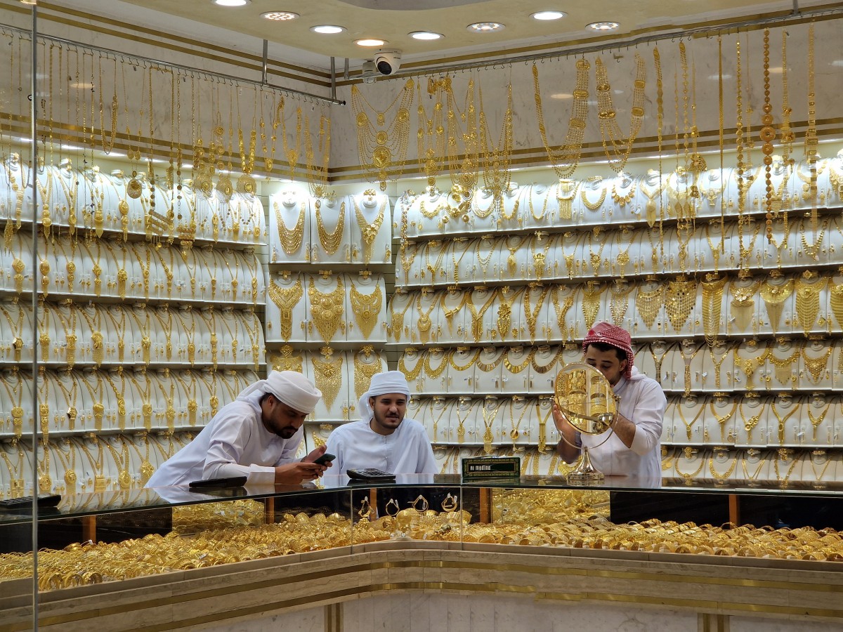 ouro do Dubai