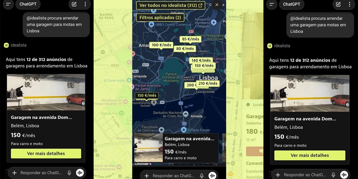 idealista lança app integrada no ChatGPT