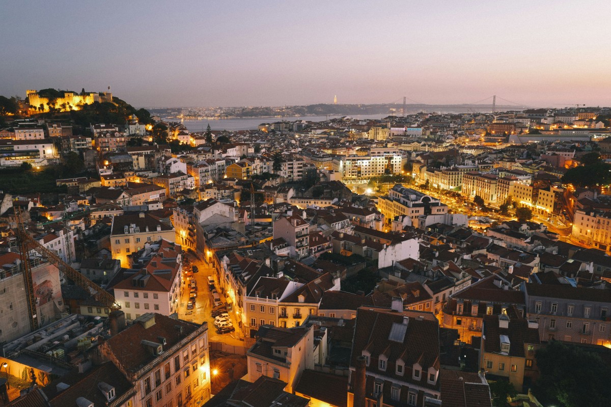 Lissabon bei Nacht