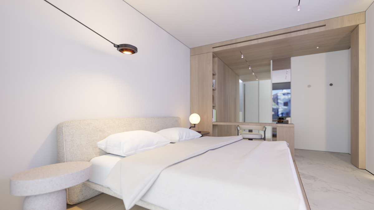 quarto de dormir do Gardens