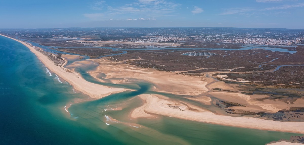 De Ria Formosa in Portugal