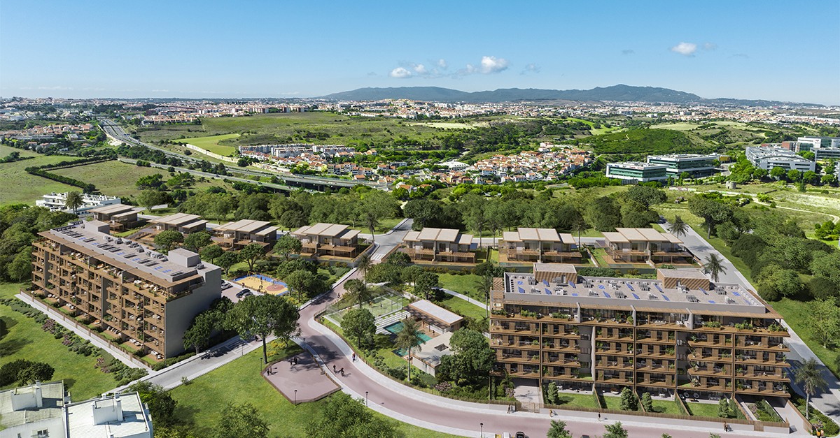 Promoção imobiliária de luxo