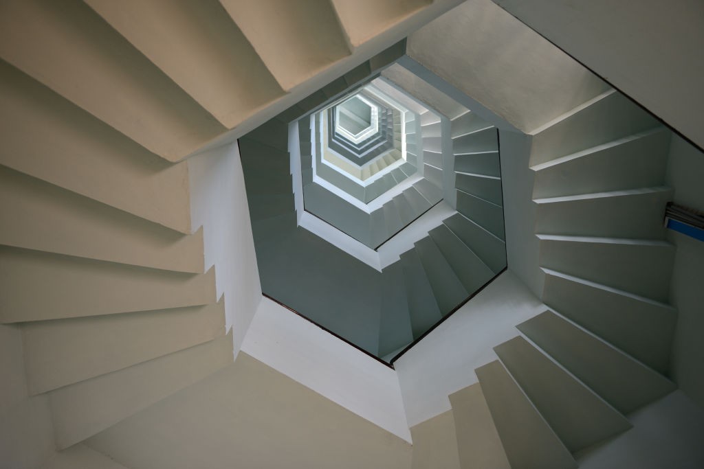 escadas normais ou caracol